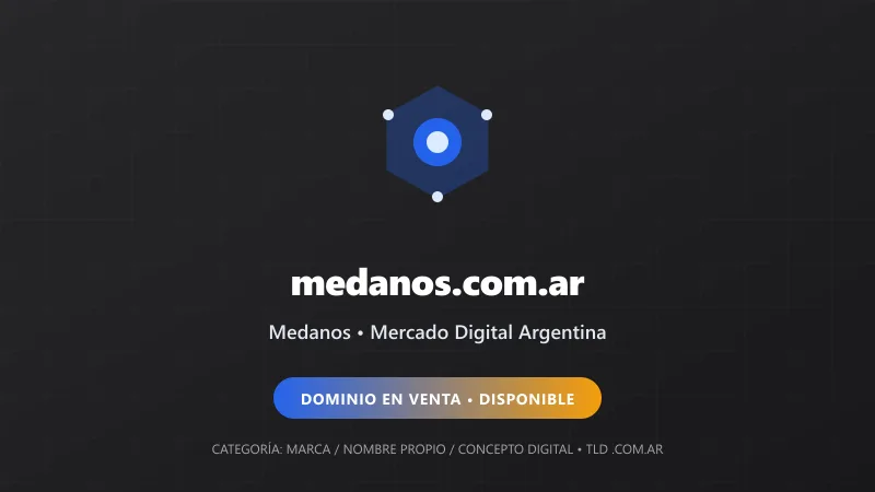 Identidad gráfica y activo digital para Medanos en Argentina